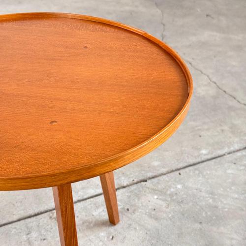 Cicognino Side Table in Wood attributed to Franco Albini for Poggi Pavia, Italy,1970s For Sale - Image 11 of 18