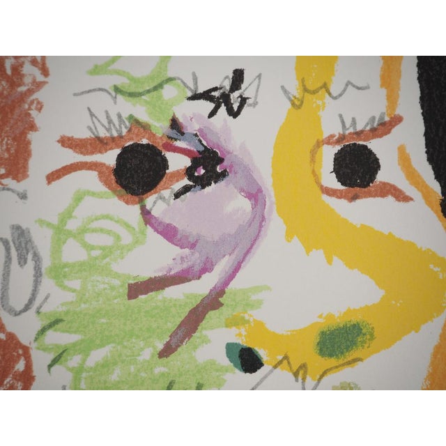 Pablo Picasso, The Taste of Happiness, Young Man with Blue Eyes, Lithograph For Sale - Image 4 of 6