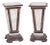 Pair of Early 20th Century Neoclassical Variegated Marble Pedestals, 31.5" For Sale
