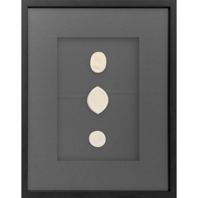 Framed European Intaglio Reproduction Sets, 3 For Sale In New York - Image 6 of 13