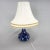 Mid-Century Ceramic & Fabric Table Lamp, Former Czechoslovakia, 1970s For Sale - Image 3 of 8