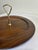 Vintage Ozark Walnutware Solid Walnut Serving Tray With Brass Handle, Mid-Century Modern For Sale - Image 4 of 9