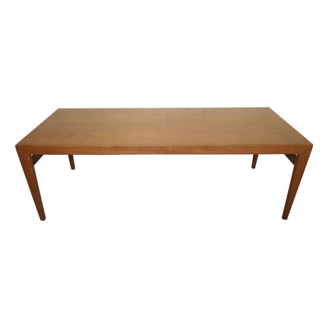 Mid-Century Modern Teak Coffee Table, Extending Leaves, Denmark, 1960s For Sale