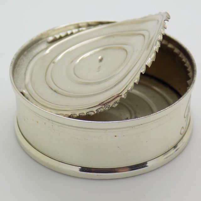 Vintage Italian Handmade Genuine Silver Opened Can Figurine, 1980s For Sale - Image 14 of 14