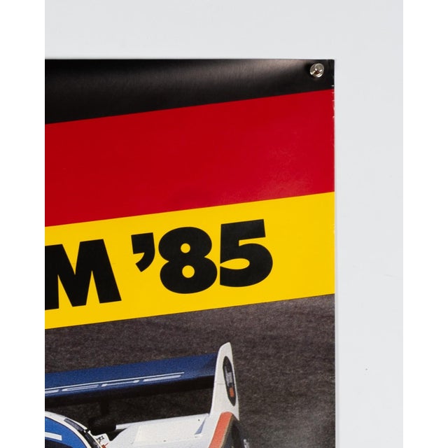 1980s Porsche 1000km Hockenheim Porsche Poster by Gruppe C, 1985 For Sale - Image 5 of 9