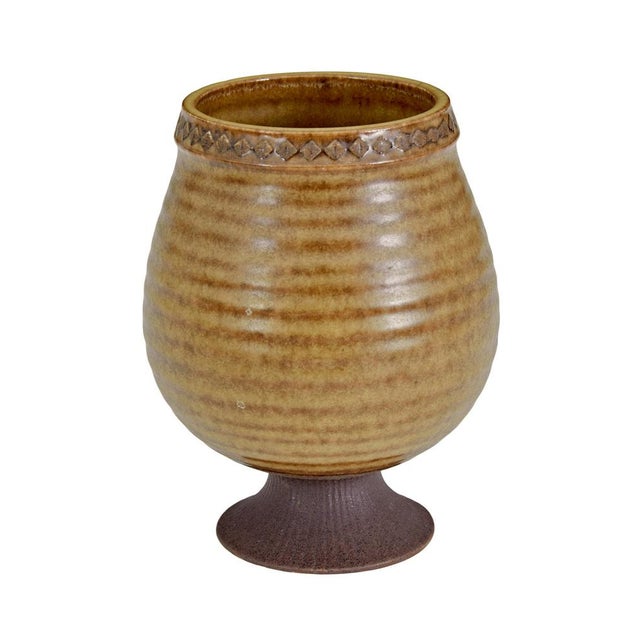 Mid 20th Century Ceramic Pot from Gunnar Nylund of Rorstrand, 1950s For Sale - Image 6 of 6