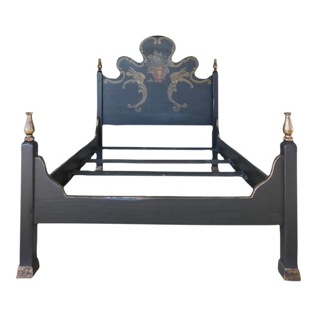 Farmhouse Collection Painted Queen Bed For Sale