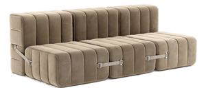 Curt Modular Set Flexible Three-Seater Sofa by Ambivalenz, Set of 6
