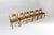 Vintage Danish solid teak dining room chairs designed by Juul Kristensen for JK in the 1960s. High quality danish chairs...