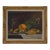 20th Century Belgian Still Life Fruit Painting in Gilded Wood Frame For Sale