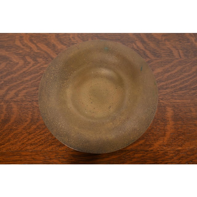 Tiffany Studios New York Bronze Shallow Bowl For Sale - Image 9 of 9