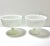 Pair of e.o. Brody Milk Glass Pedestal Compotes – Vintage American Fruit Bowls For Sale In Louisville - Image 6 of 8