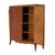 French Antique French Kingwood, Marble & Satinwood Marquetry Armoire C1910 For Sale - Image 3 of 18