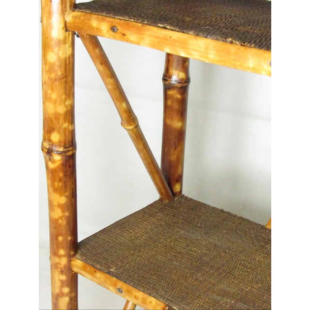 Antique English Bamboo Shelves For Sale - Image 12 of 18