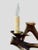 Cabin Vintage 1960s Antler Wall Sconce For Sale - Image 3 of 5