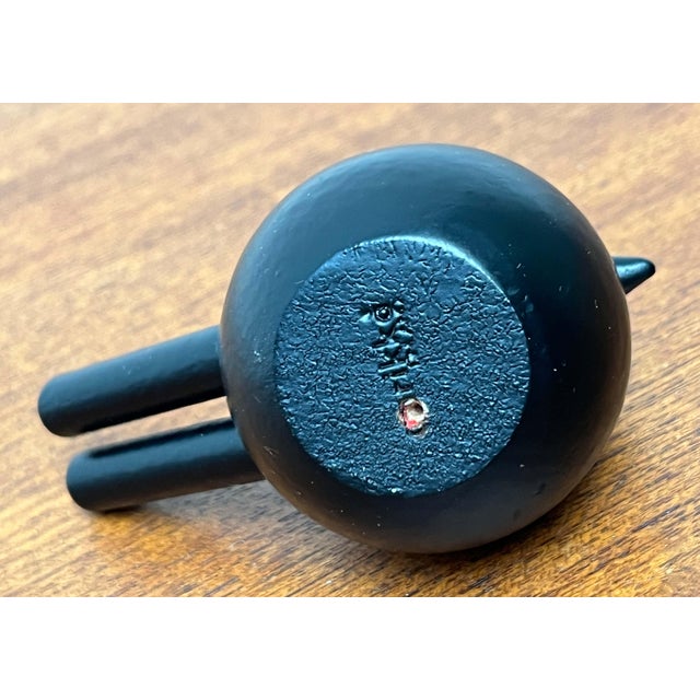 Mid-Century Modern Black Wooden Bird from Aarikka, Finland, 1960s For Sale - Image 9 of 11