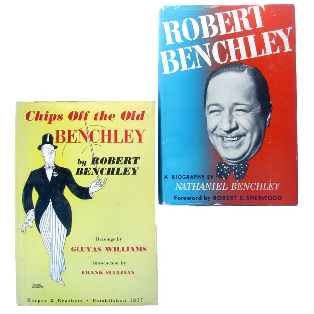 Textile Robert Benchley -- American Humorist, 2 Volumes For Sale - Image 7 of 7