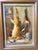 This antique oil painting by William Cruikshank from 1888 depicts a hunting scene with a rabbit, bird, and duck trophies...