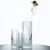Glass Cylindrical Crystal Vases from Baccarat, France, 1975, Set of 3 For Sale - Image 7 of 11