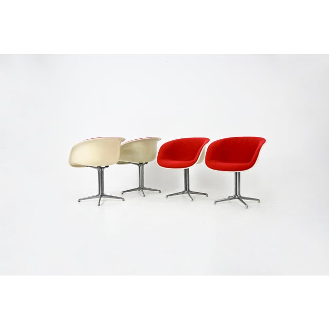 La Fonda Chairs by Charles & Ray Eames for ICF, 1960s, Set of 4 For Sale - Image 12 of 12
