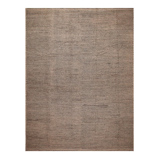 Large Geometric Checkerboard Modern Rug For Sale