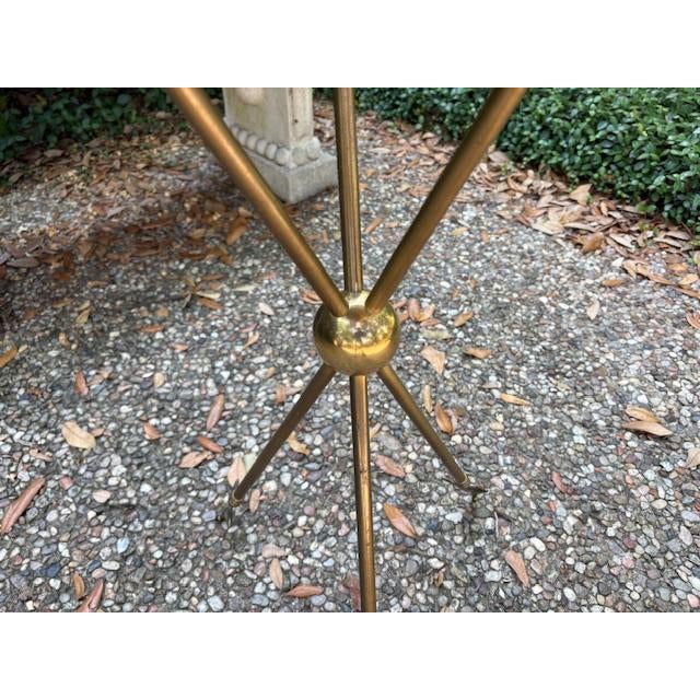 Italian Neoclassical Style Brass Arrow and Quiver Table For Sale - Image 11 of 12