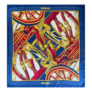 Hermès Silk Scarf « Rythmes » 2000