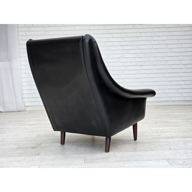 Vintage Danish Highback Chair by Aage Christensen, 1960s For Sale - Image 10 of 18