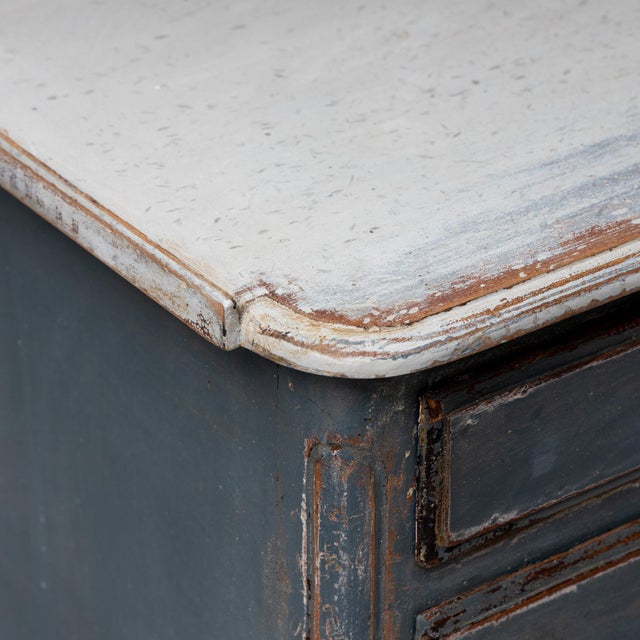 Blue Commode in Pine For Sale - Image 6 of 8