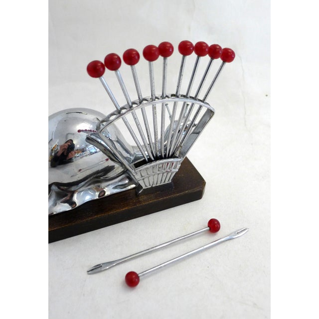 1930s Art Deco Appetizer Set, 1930s For Sale - Image 5 of 14