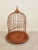 Orange Vintage Orange Birdcage For Sale - Image 8 of 8