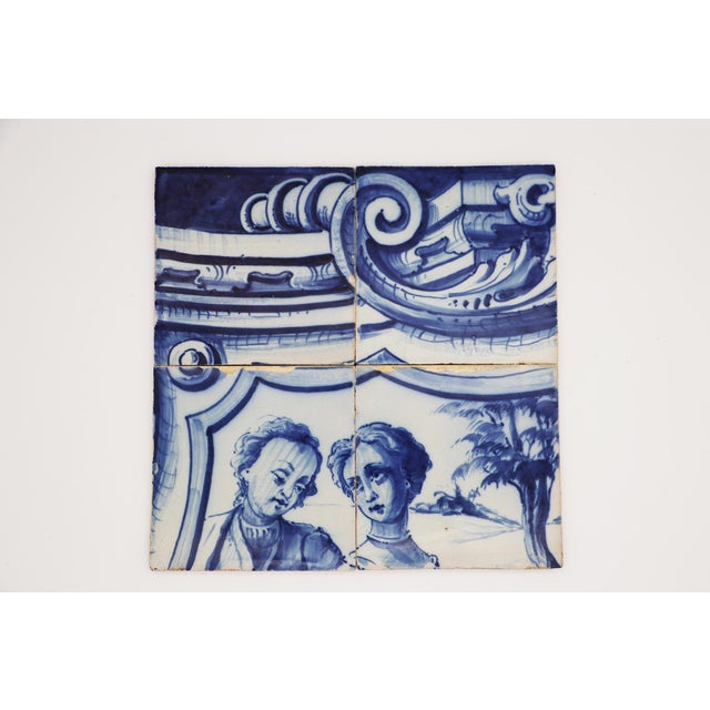 Circa: 19th Century. Country: Portugal. Material: Earthenware, Tin-glazed pottery. Item condition: Some chips and...