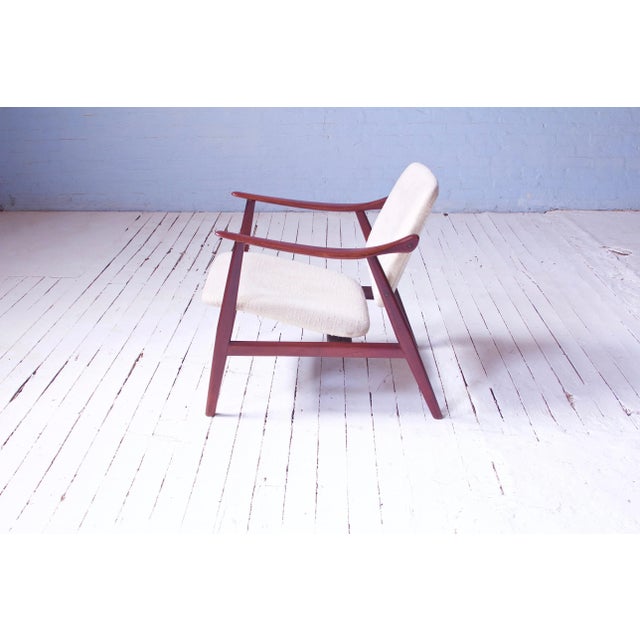 Vintage Arne Hovmand-Olsen for Mogens Kold Teak Lounge Chair-Denmark, 1960s For Sale In New York - Image 6 of 12