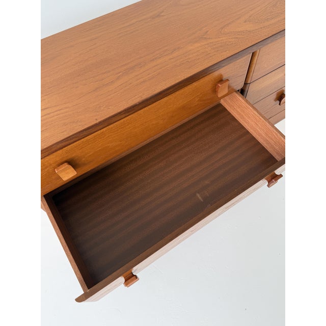 Cantata 6 Drawer Teak Chest of Drawers by John and Sylvia Reid for Stag, 1970s For Sale - Image 12 of 18