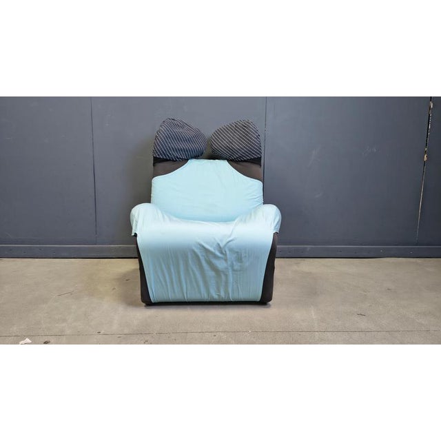 Wink Easy Chair by Toshiyuki Kita for Cassina, 1980s For Sale - Image 15 of 17