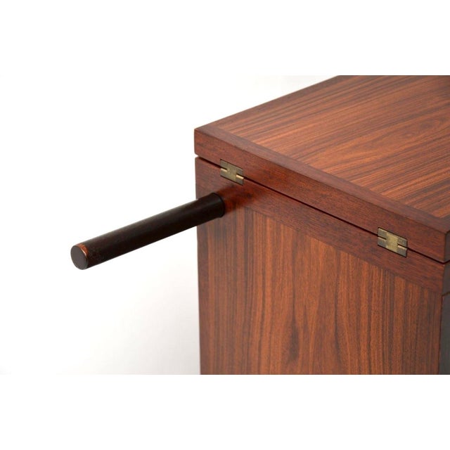 Danish Captain's Bar attributed to Reno Wahl Iversen for Dyrlund, 1960s For Sale - Image 9 of 14