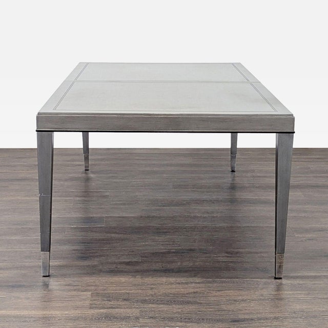 2010s Lexington 7-Piece Modern Dining Set With Upholstered Chairs For Sale - Image 5 of 11