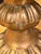 Large Vintage Scalloped Ribbed Brass Pedestal Compote Bowl For Sale - Image 11 of 11