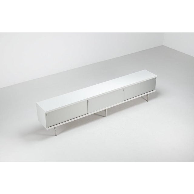 Long Model 1730 Sideboard by Horst Bruning for Behr, Germany, 1960 For Sale - Image 10 of 18