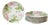 French 19th Century Majolica Plates with Raised Decor of Strawberries and Leaves For Sale