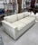 Sally Sirkin Lewis J Robert Scott Sofa in Beautiful Nubuck Leather Suede For Sale - Image 13 of 16