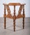 Brown Vintage Danish Oak Corner Chair, 1940s For Sale - Image 8 of 11