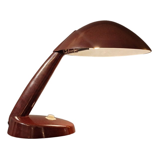 Vintage Bakelite Desk Lamp, 1950s For Sale