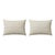 Hand Embroidered Suzani Lumbar Pillow Cover 18'' X 24'' - Set of Two For Sale - Image 4 of 5