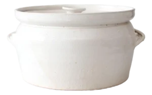 Vintage Studio Pottery Lidded Bowl