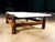 White Architectural Brazilian Modern Coffee Table in Rosewood and Marble, Cimo, 1950s For Sale - Image 8 of 13