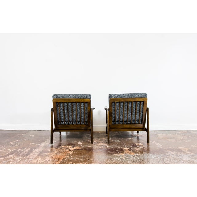 Mid-Century Modern Lounge Chairs by Zenon Bączyk, Poland, 1960s, Set of 2 For Sale - Image 9 of 18