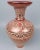 Metal Antique Hispano Moresque Copper Lustre Alhambra Form Pottery Vase For Sale - Image 7 of 13