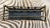 Vintage Maitland-Smith Style Ebony and Gilt Wood Canterbury For Sale - Image 12 of 12