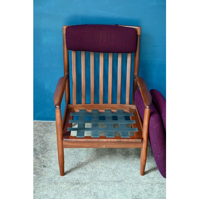 Scandinavian Danish Lounge Chair from Grete Jalk, 1960s For Sale - Image 17 of 18